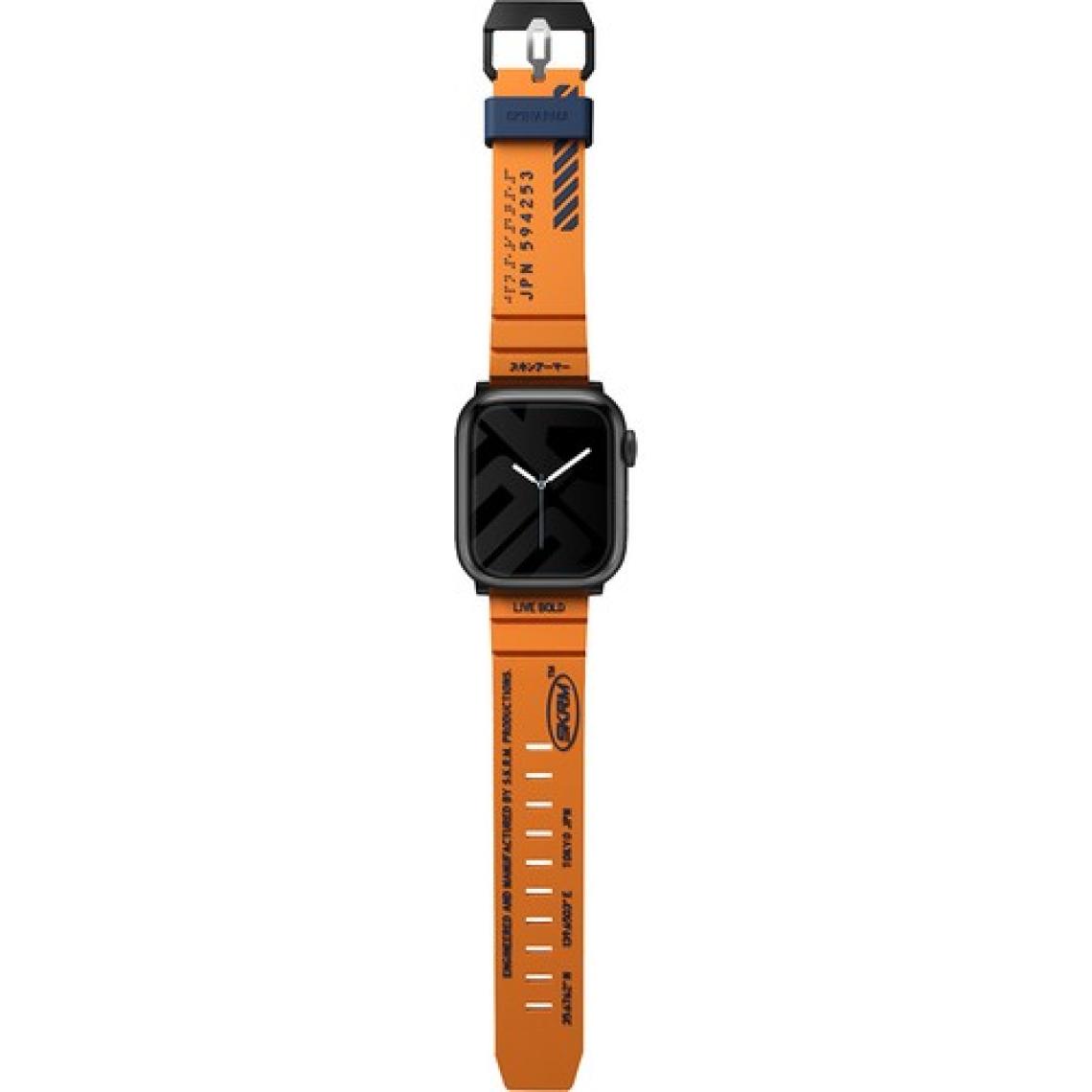 Skinarma Watch Ultra Saat Kordonu 49MM Kordon Shokkustrap Kayış Turuncu