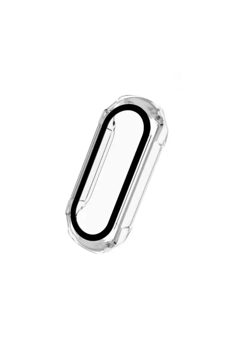 Mi7a Xiaomi Mi Band 7 Uyumlu Ekran ve Kasa Koruyucu Silikon Kılıf 360 Tam Koruma