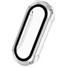 Mi7a Xiaomi Mi Band 7 Uyumlu Ekran ve Kasa Koruyucu Silikon Kılıf 360 Tam Koruma