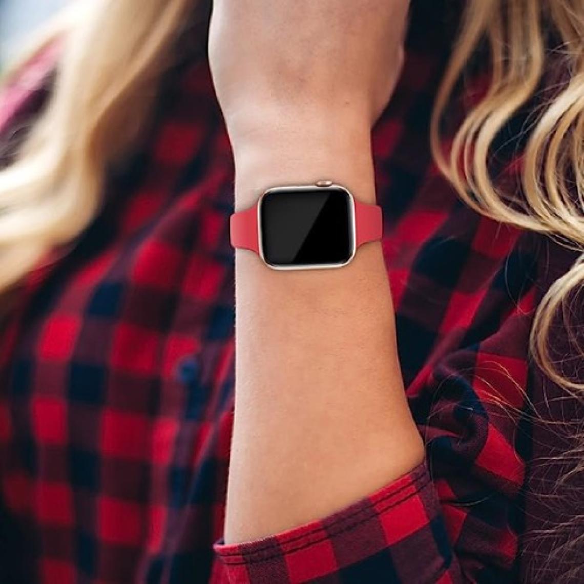Mimtec Apple Watch Uyumlu 38MM 40MM 41MM 1/2/3/4/5/6/se/7/8/9 Se 2 Spor Kordon