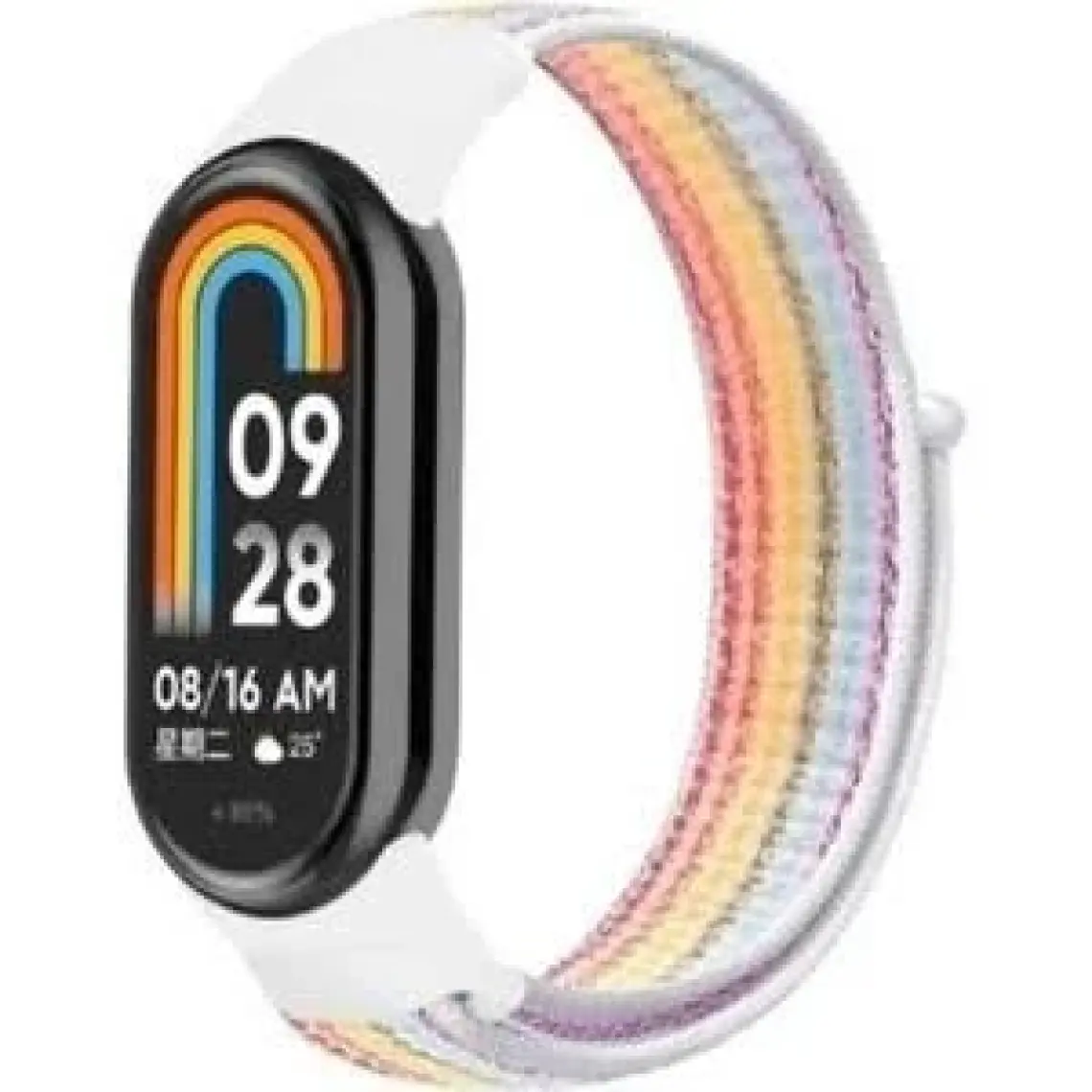 Xiaomi Mi Band 8 Akıllı Bileklik Uyumlu Kumaş Cırtlı Kordon