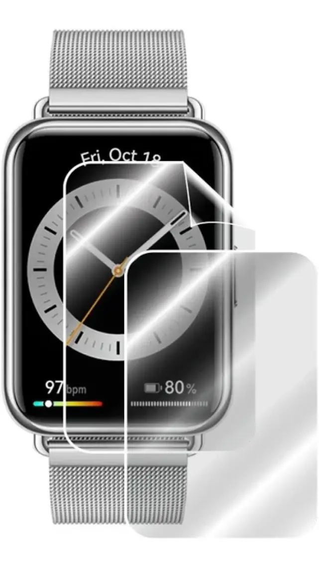 IPG Huaweı Watch Fıt 2 Akıllı Saat ile Uyumlu Ipg Ekran Koruyucu (2 Adet)