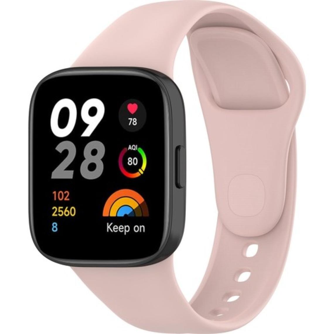 AktarMobile Xiaomi Redmi Watch 3 Silikon Kordon Tam Uyumlu Pim Tasarımı Premium Spor Kayış