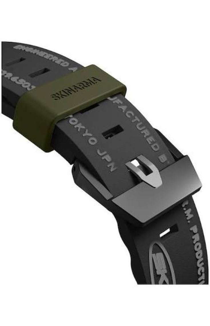 Skinarma Watch Ultra Saat Kordonu 49MM Kordon Shokkustrap Kayış Siyah