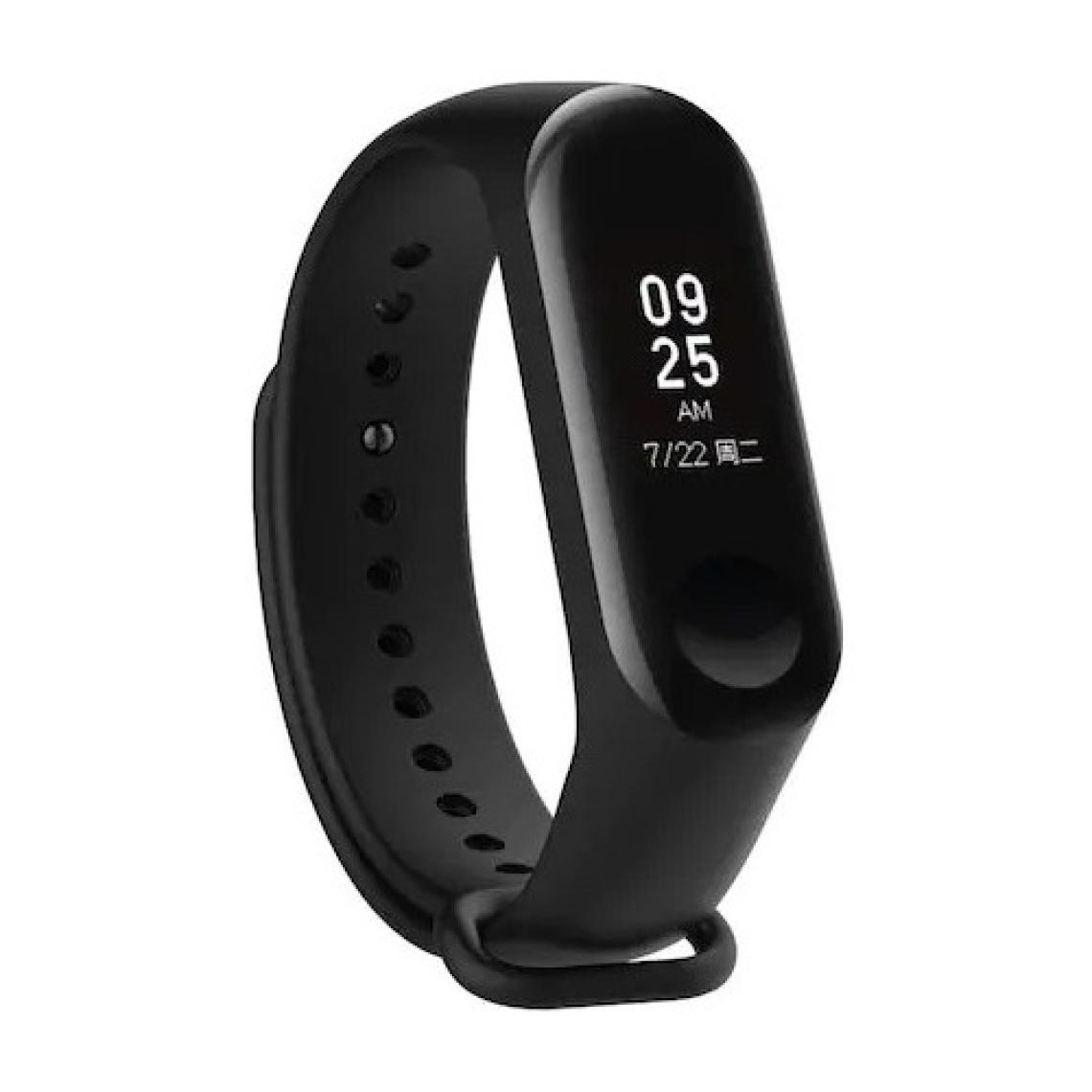 Coverzone  Mi Band 4 Akıllı Bileklik Kordon Kayış Siyah