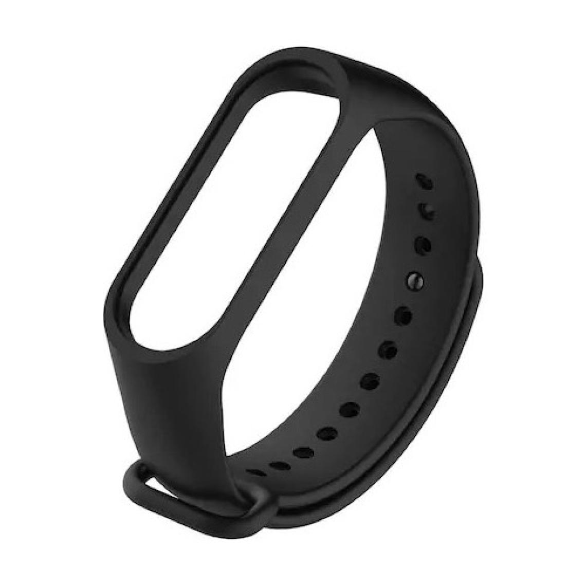 Coverzone  Mi Band 4 Akıllı Bileklik Kordon Kayış Siyah