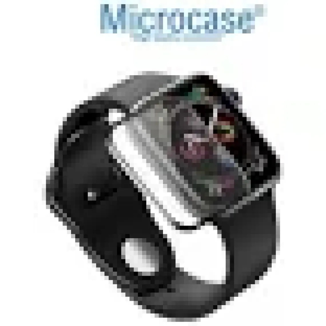 Microcase Apple Watch Uyumlu Se 44 mm Tam Kaplayan Kavisli Ekran Koruyucu 3D Pet Film Siyah