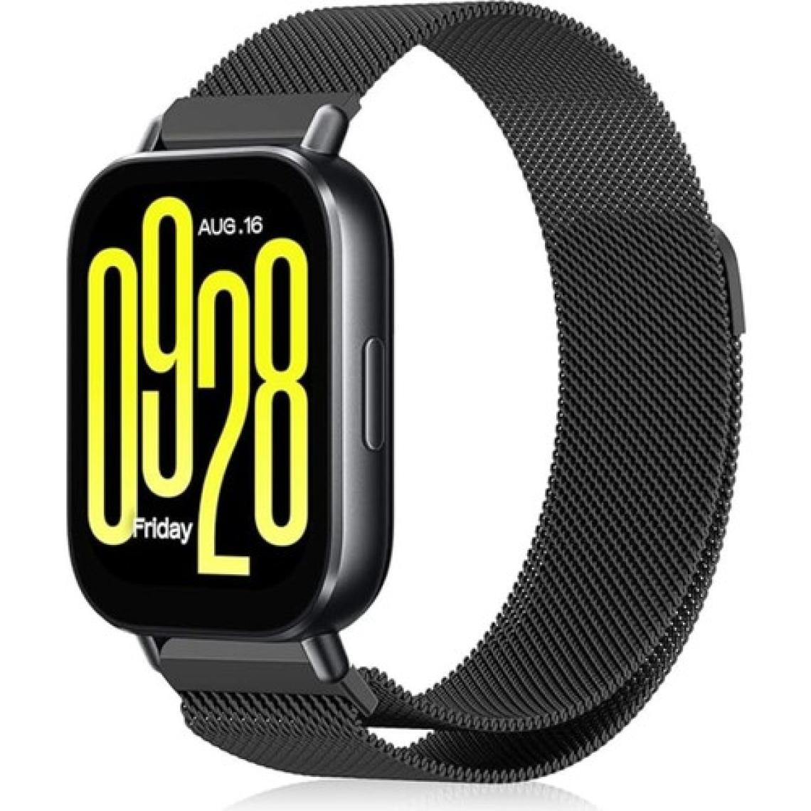 Fibaks Amazfit Gtr 2 - 2e - 47MM 22MM Uyumlu Metal Hasır Örgü Mıknatıslı Milano Loop Kordon