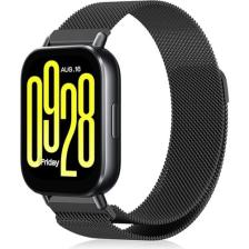 Fibaks Amazfit Gtr 2 - 2e - 47MM 22MM Uyumlu Metal Hasır Örgü Mıknatıslı Milano Loop Kordon