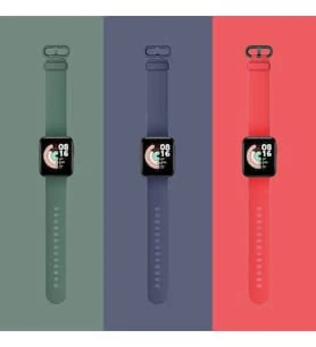 Kyver Xiaomi Mi Watch Lite Silikon Kordon Turuncu