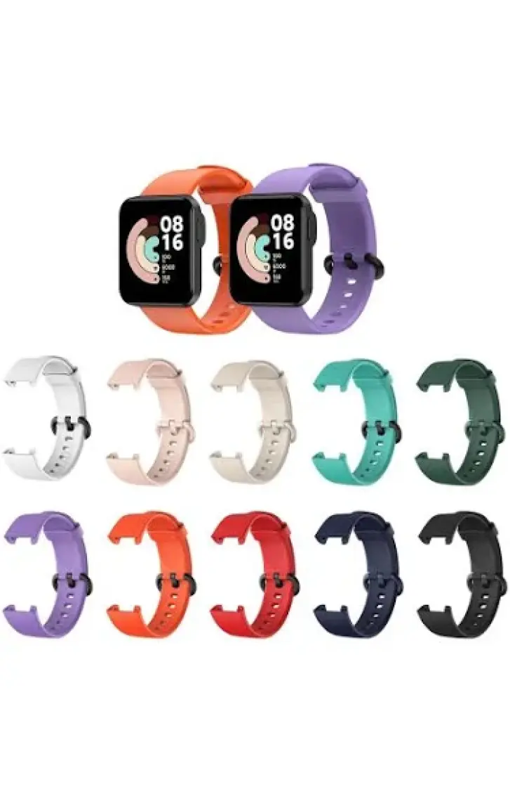 Kyver Xiaomi Mi Watch Lite Silikon Kordon Turuncu