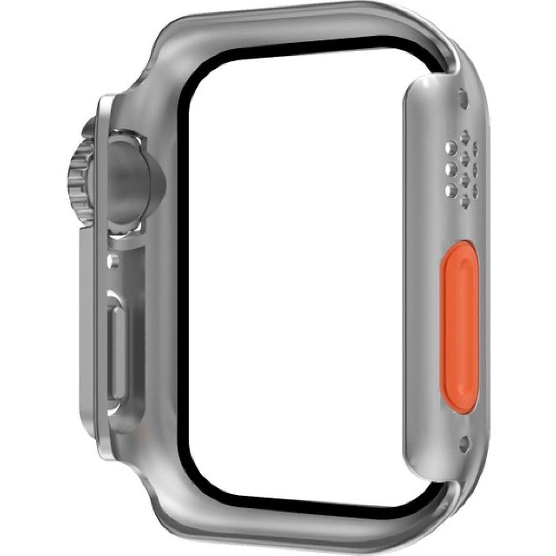 AktarMobile Apple Watch 6 Se 5 4 44 mm Uyumlu Watch Ultra 49 mm Kasa Dönüştürücü & Ekran Koruyucu Tam Koruma