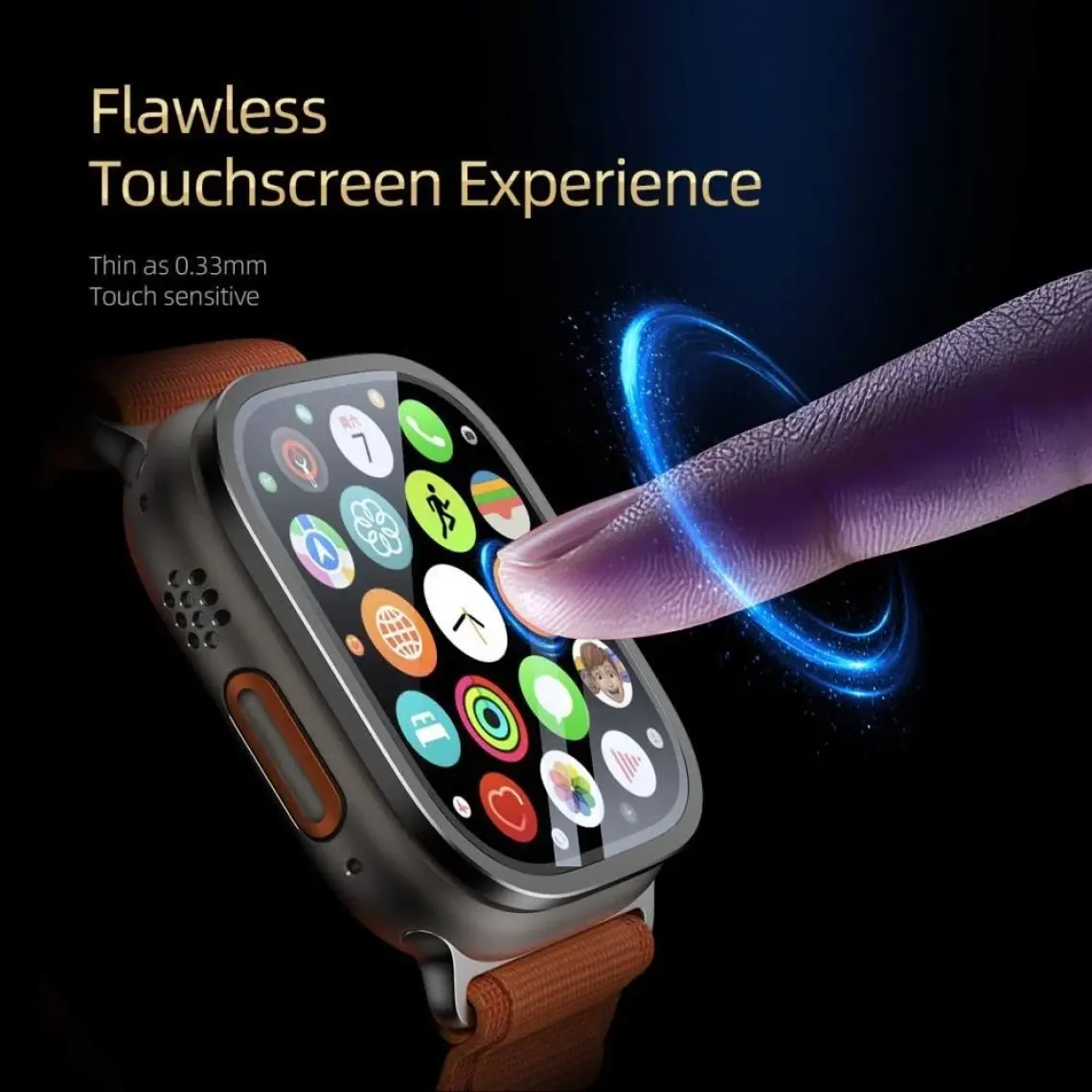 Dux Ducis Flas Series Apple Watch Ultra 49MM Ekran Koruyucu
