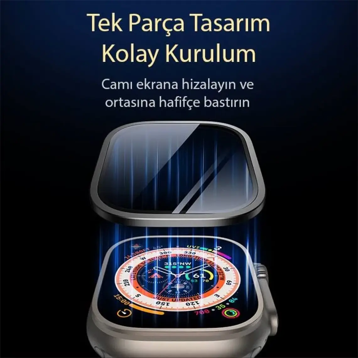 Dux Ducis Flas Series Apple Watch Ultra 49MM Ekran Koruyucu