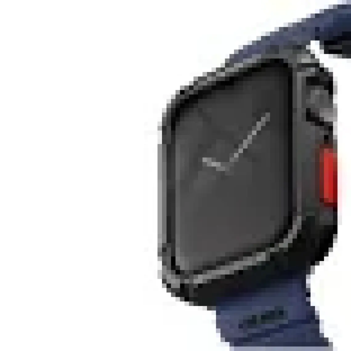 Skinarma Watch 7 45MM Skinarma Kurono Buzlu Tasarım Sert Pc Kasa Koruyucu Siyah