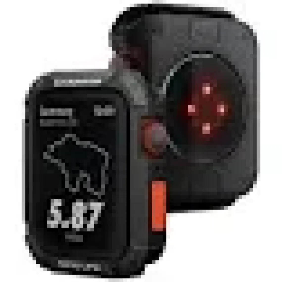 Skinarma Watch 7 45MM Skinarma Kurono Buzlu Tasarım Sert Pc Kasa Koruyucu Siyah