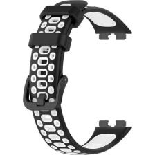 Mi7a Huawei Band 8 Kordon Delikli Çift Renk Silikon Kayış