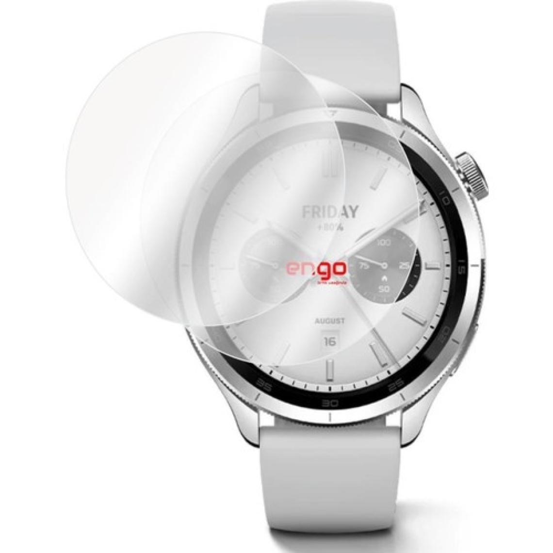 Engo Xiaomi Watch S4 Ekran Koruyucu Tpu Film Şeffaf 2 Adet Şeffaf