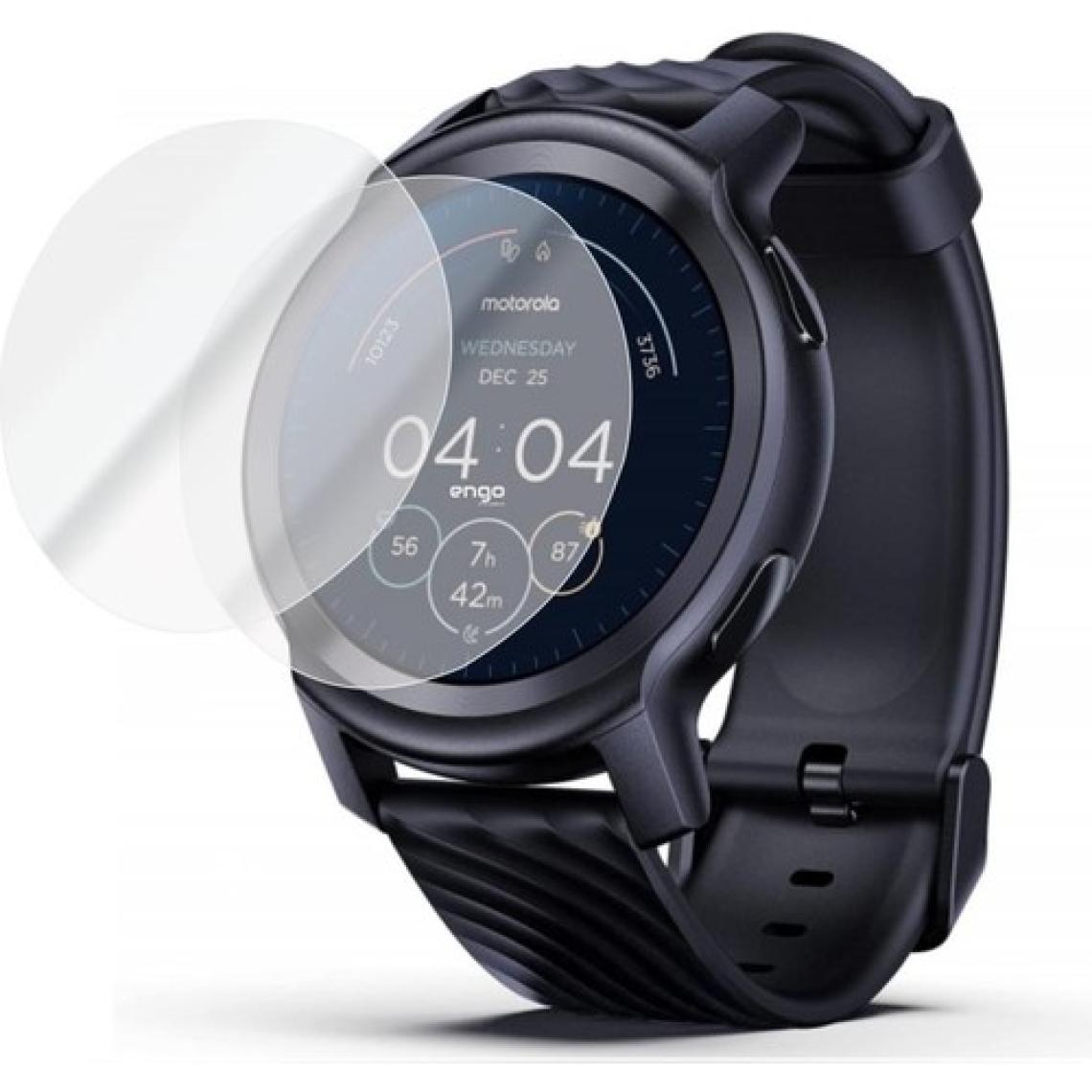 Engo Xiaomi Watch S4 Ekran Koruyucu Tpu Film Şeffaf 2 Adet Şeffaf