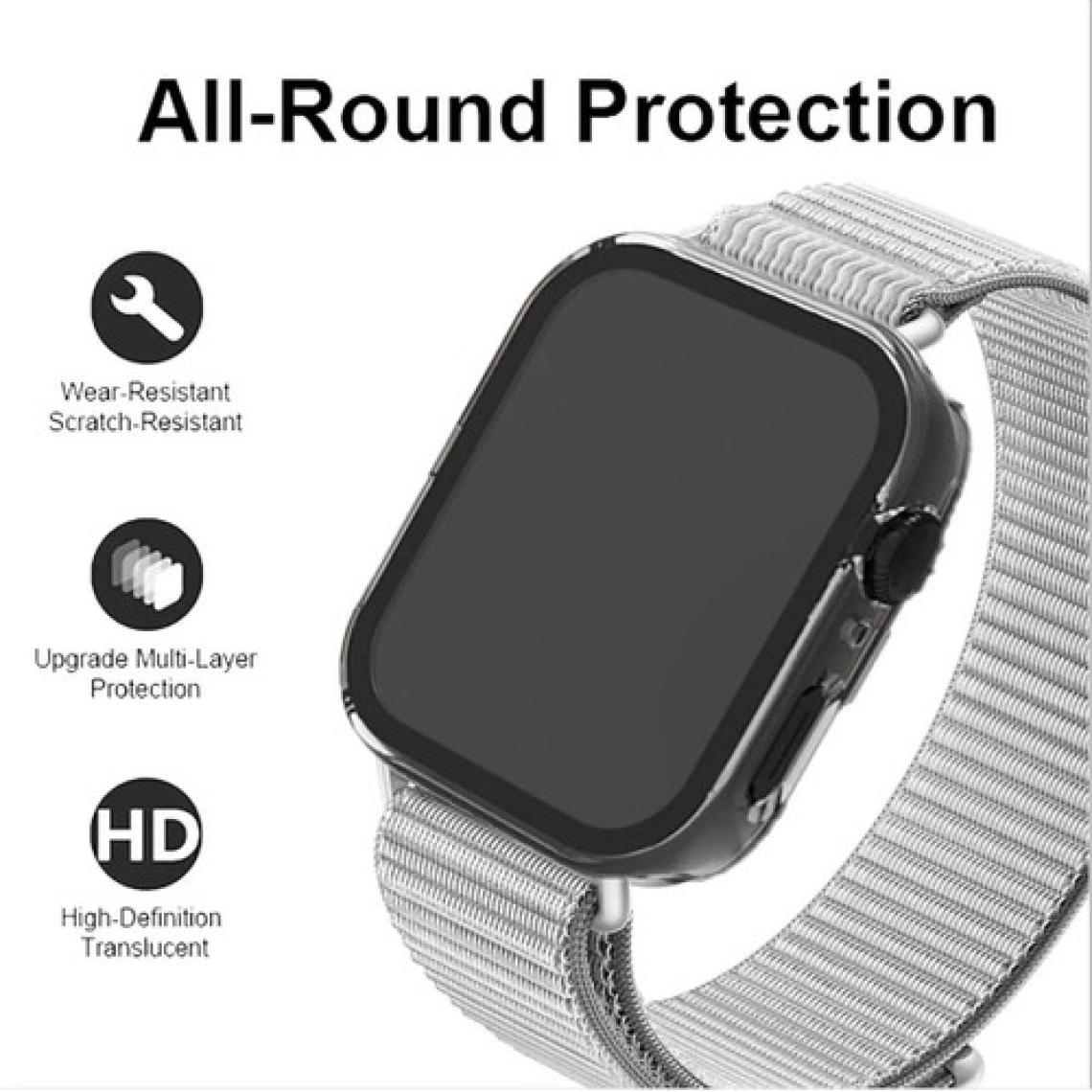 Fibaks Huawei Watch Fit 3 Yumuşak Silikom Kasa ve Ekran Koruyucu 360 Tam Koruma Kapak