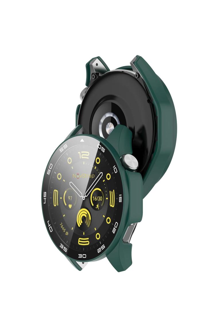 Novstrap Huawei Watch Gt4 46MM ile Uyumlu Ekran Koruyucu Temperli Cam Kasa Koruyucu Sayısal Kadranlı
