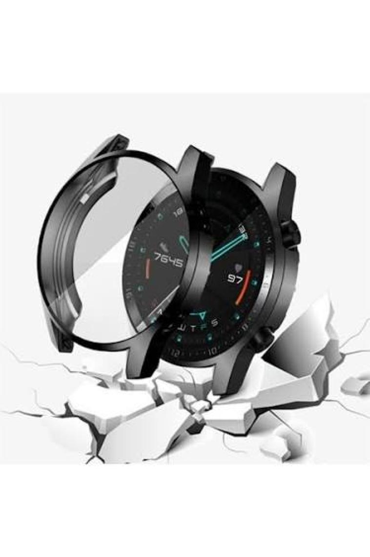 Ally Huawei Watch GT 2 46 mm 360 Koruma Ultra İnce Silikon Kılıf AL-31650 - Gold
