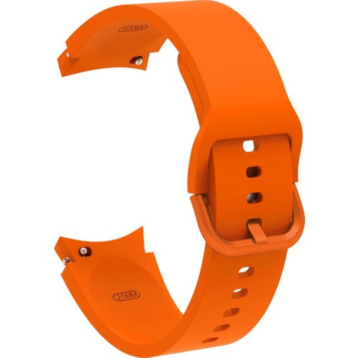 AktarMobile Samsung Galaxy Watch 4 40 / 44 mm Silikon Kordon Tam Uyumlu Pim Tasarımı Premium Spor Kayış