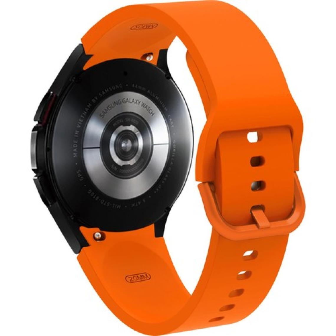 AktarMobile Samsung Galaxy Watch 4 40 / 44 mm Silikon Kordon Tam Uyumlu Pim Tasarımı Premium Spor Kayış