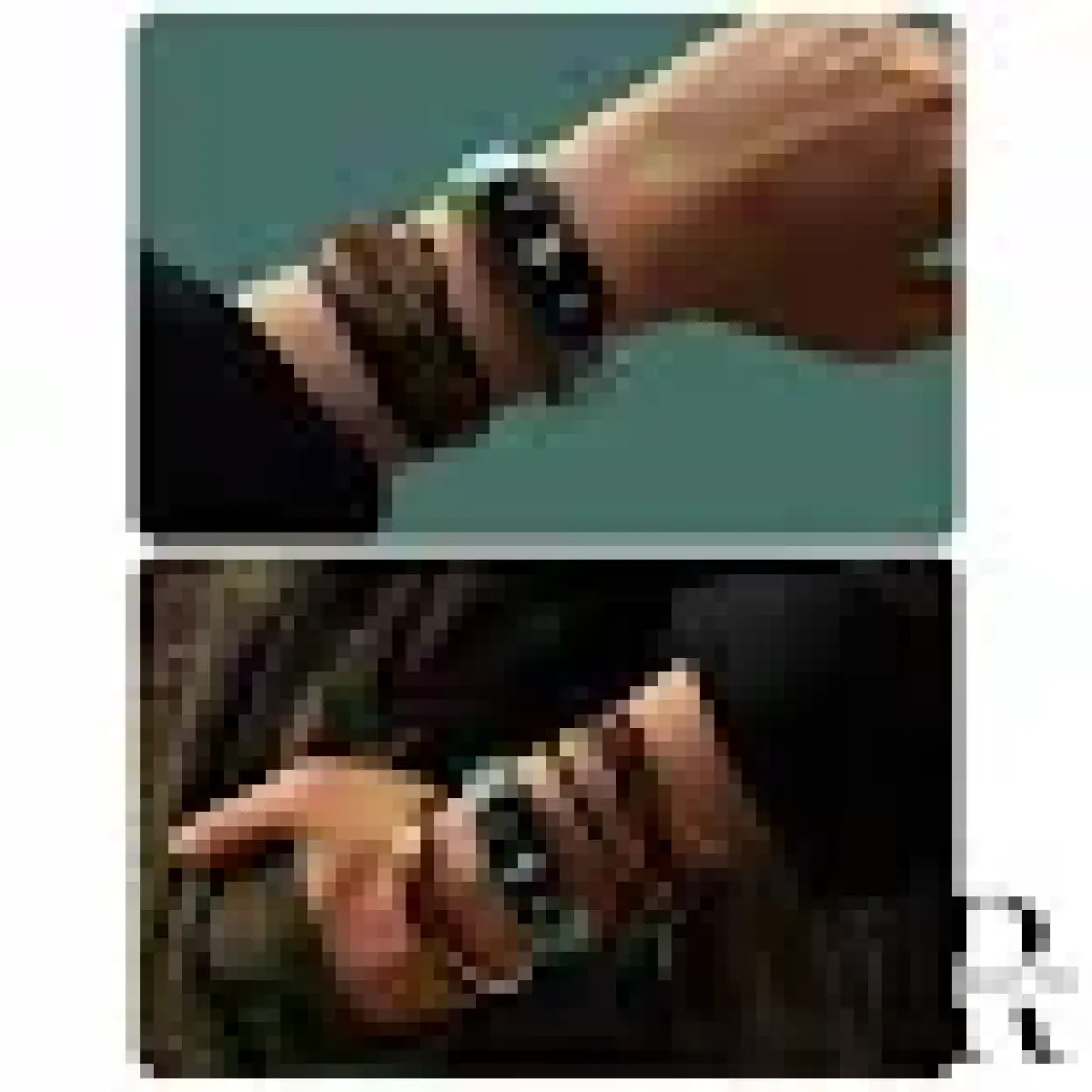 Mi7a Xiaomi Mi Band 7 Kordon Transparan Kamuflaj Desenli Silikon