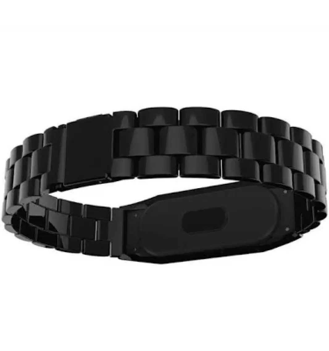 Heptek İletişim Xiaomi Mi Band 5 ve Mi Band 6 Metal Kordon Paslanmaz Çelik Baklalı Tasarım (Krd-04)