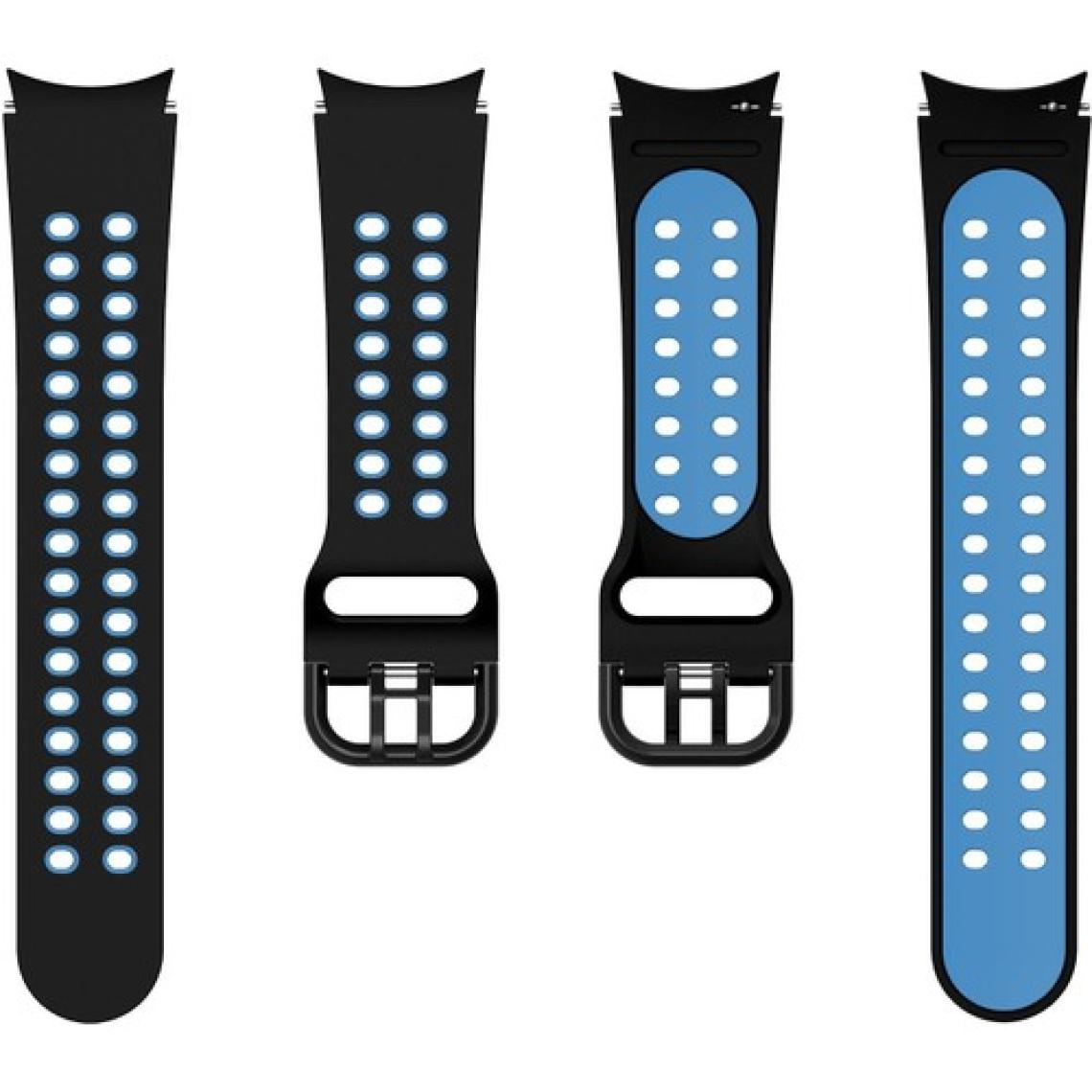 AktarMobile Samsung Galaxy Watch 5 Pro 45 mm Delikli Silikon Kordon Tam Uyumlu Pim Tasarımı Renkli Spor Kayış