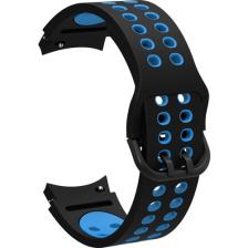 AktarMobile Samsung Galaxy Watch 5 Pro 45 mm Delikli Silikon Kordon Tam Uyumlu Pim Tasarımı Renkli Spor Kayış