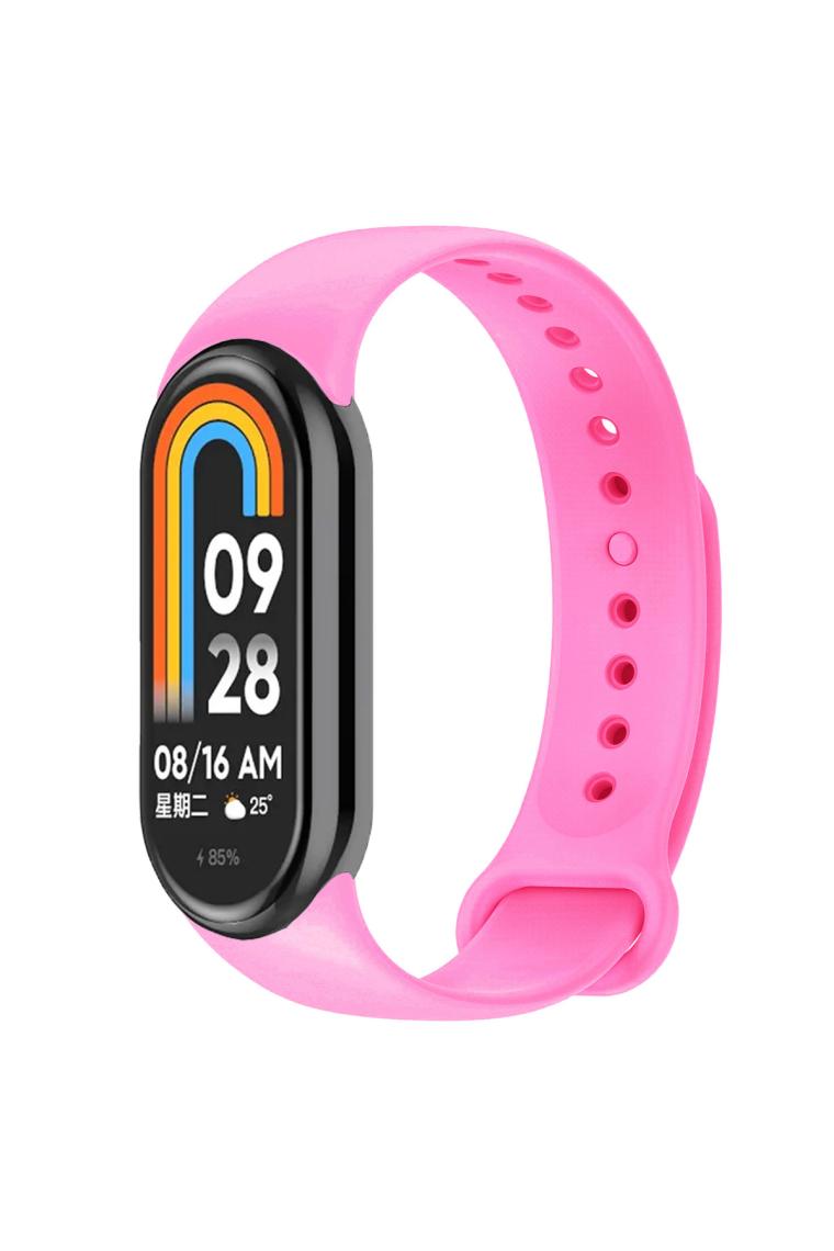 Kyver Kordon, Xiaomi Mi Band 8 ile Uyumlu Silikon Yumuşak Kayış