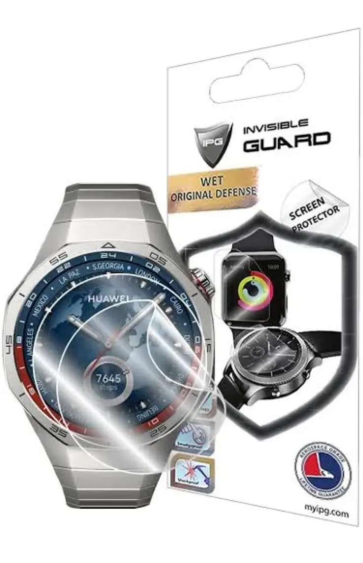 IPG Huawei Watch Gt 5 Pro (46MM) ile Uyumlu Ipg Hydrogel Ekran Koruyucu (2 Adet)