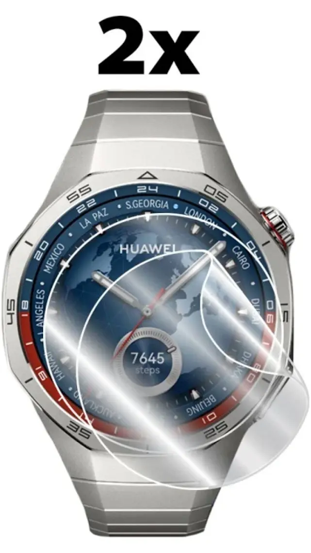 IPG Huawei Watch Gt 5 Pro (46MM) ile Uyumlu Ipg Hydrogel Ekran Koruyucu (2 Adet)