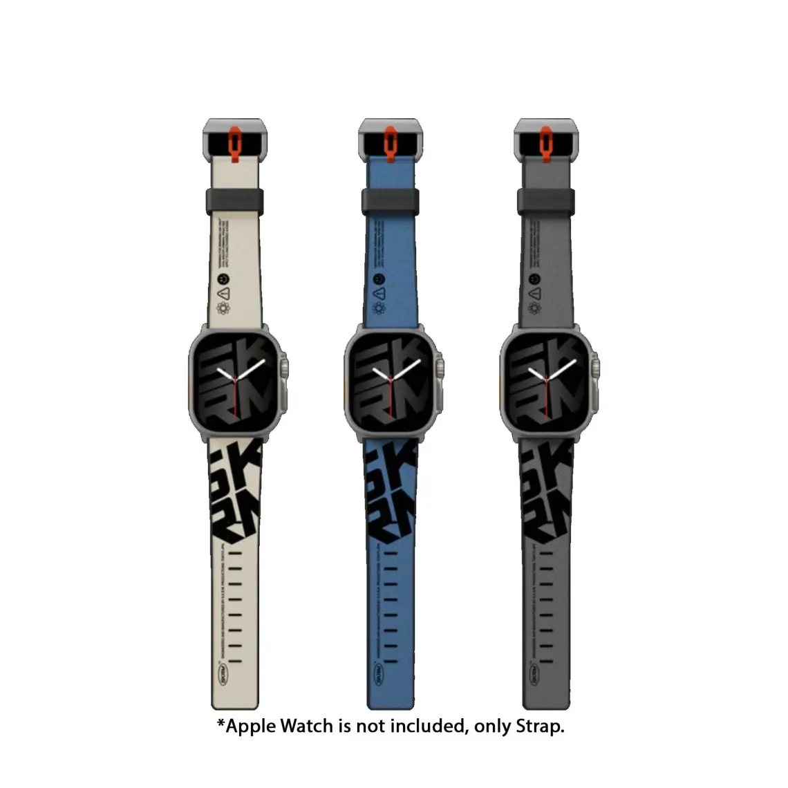 Skinarma Watch Ultra Uyumlu Deri Kordon 49MM Skinarma Spunk Serisi Pu Strap Kayış