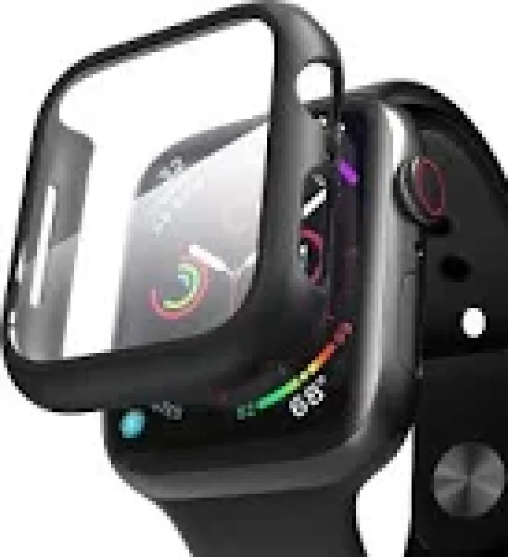 Microsonic Apple Watch Ultra Kılıf Matte Premium Slim Watchband Siyah