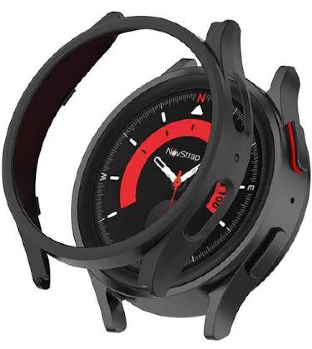 Novstrap Samsung Galaxy Watch 5 Pro 45MM Uyumlu Kılıf Kasa Koruyucu Sert Pc