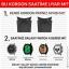 NovStrap Samsung Galaxy Watch 7 6 5 4 Fe 40-42-43-44-45-46-47 Mm ile Uyumlu Çelik Metal Kordon Boşluk Bırakmayan Pimli