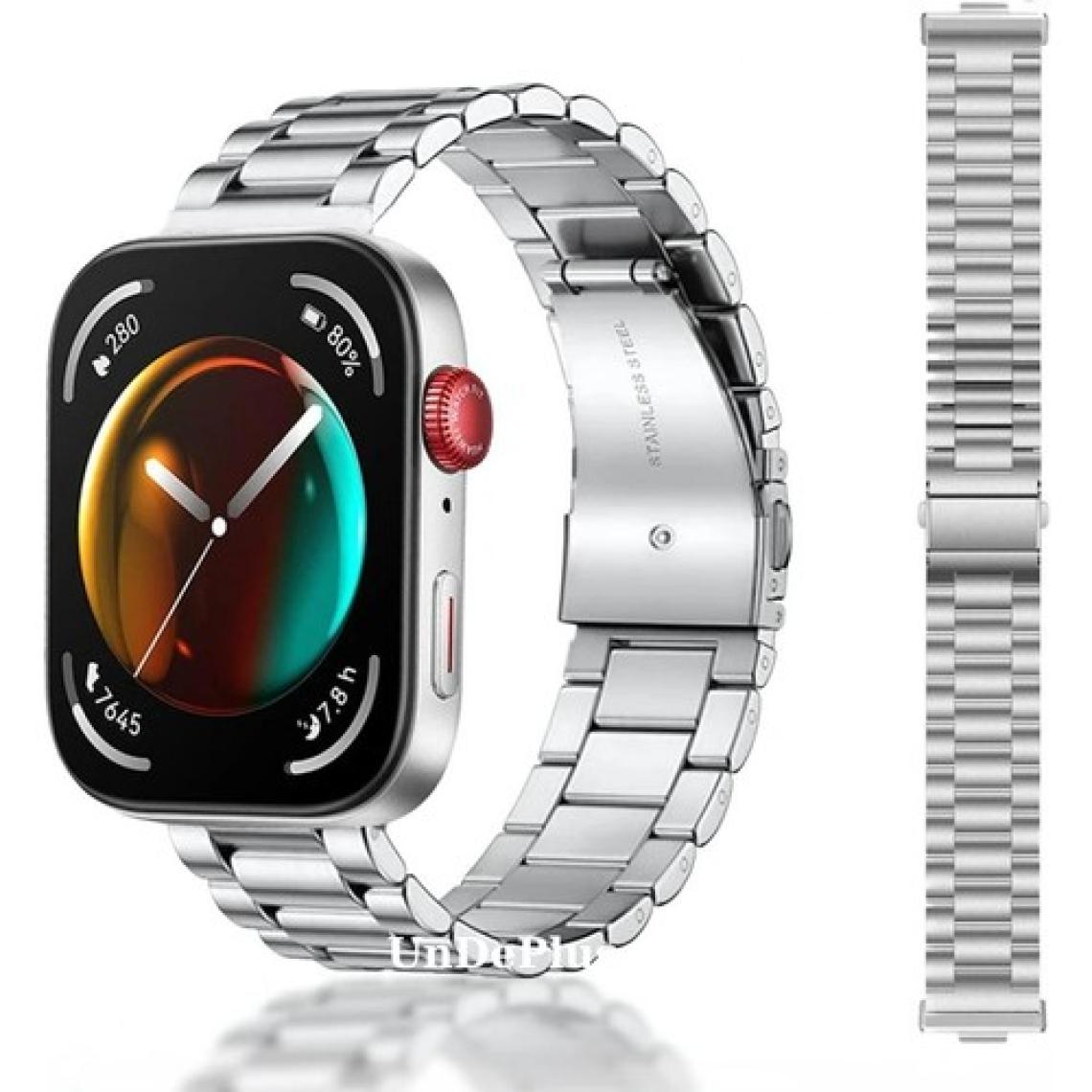MobaxAksesuar Huawei Watch Fit 4/Fit 4 Pro/Fit 3 Kordon Klipsli Metal Kordon 04 +Kısaltma Aparatı (Fit/Fit2 Uyumlu Değildir)