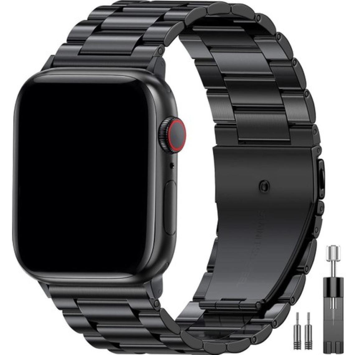 Mimtec Apple Watch Uyumlu 42MM 44MM 45MM 49MM 1/2/3/4/5/6/se/7/8/9/ultra 2 Metal Kordon Premium