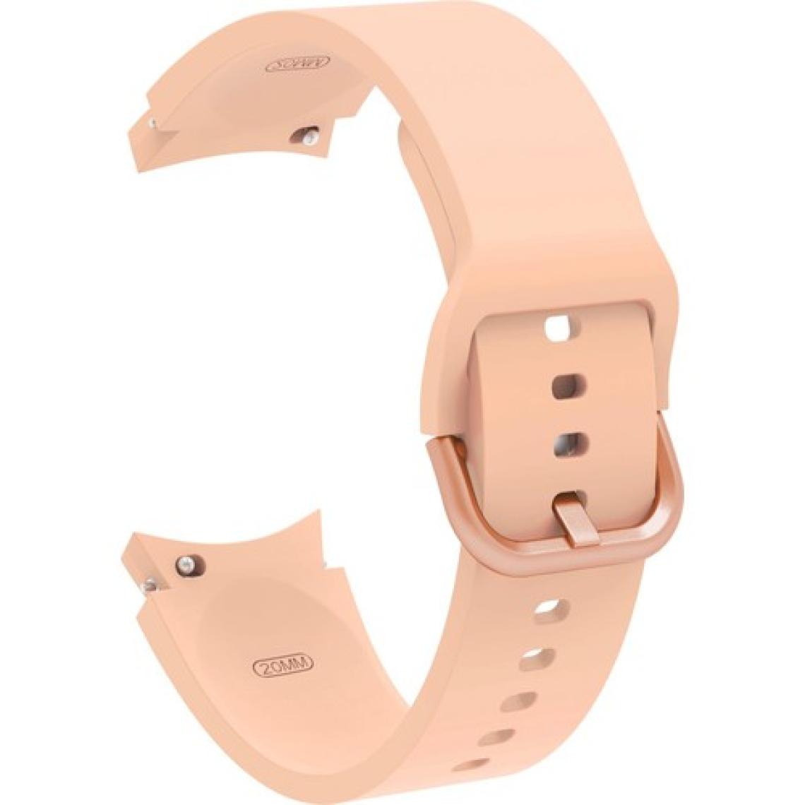 AktarMobile Samsung Galaxy Watch 5 40 / 44 mm Silikon Kordon Tam Uyumlu Pim Tasarımı Premium Spor Kayış