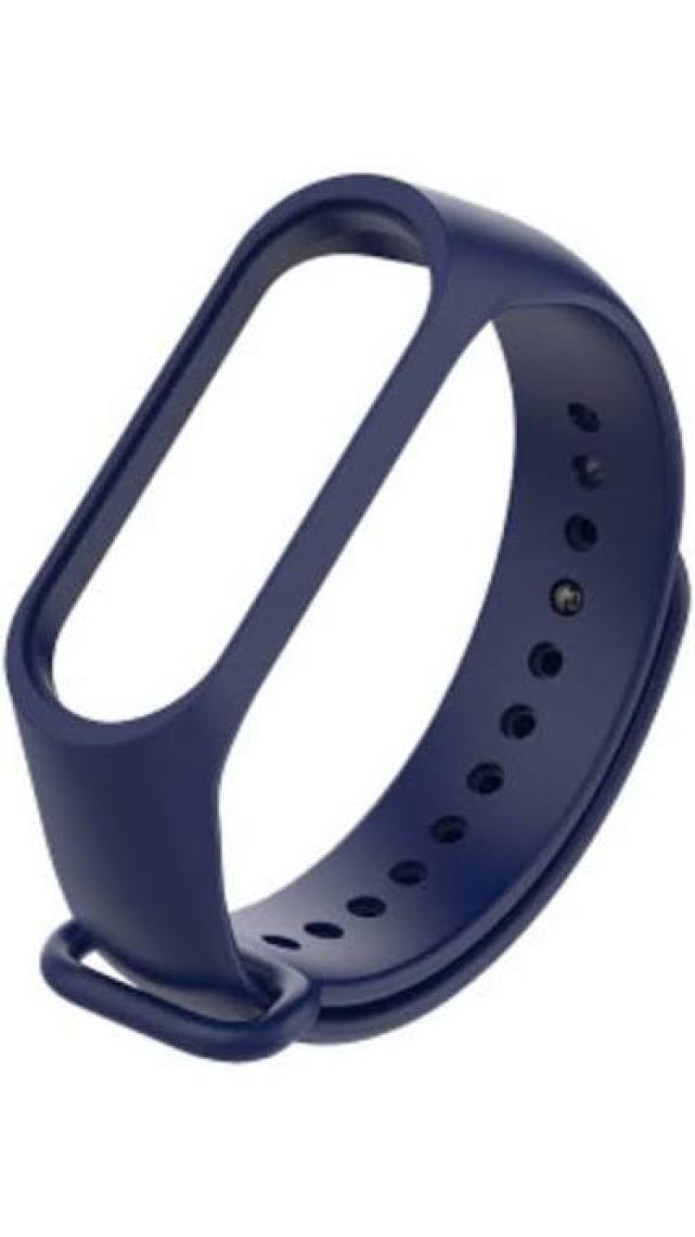 Kyver  Mi Band 3 - Mi Band 4 Akıllı Bileklik Kordon Kayış Lacivert