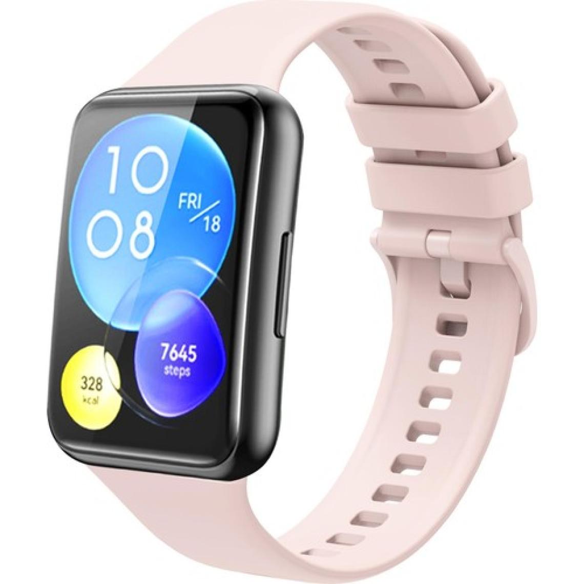 AktarMobile Huawei Watch Fit 2 Silikon Kordon Tam Uyumlu Pim Tasarımı Premium Spor Kayış