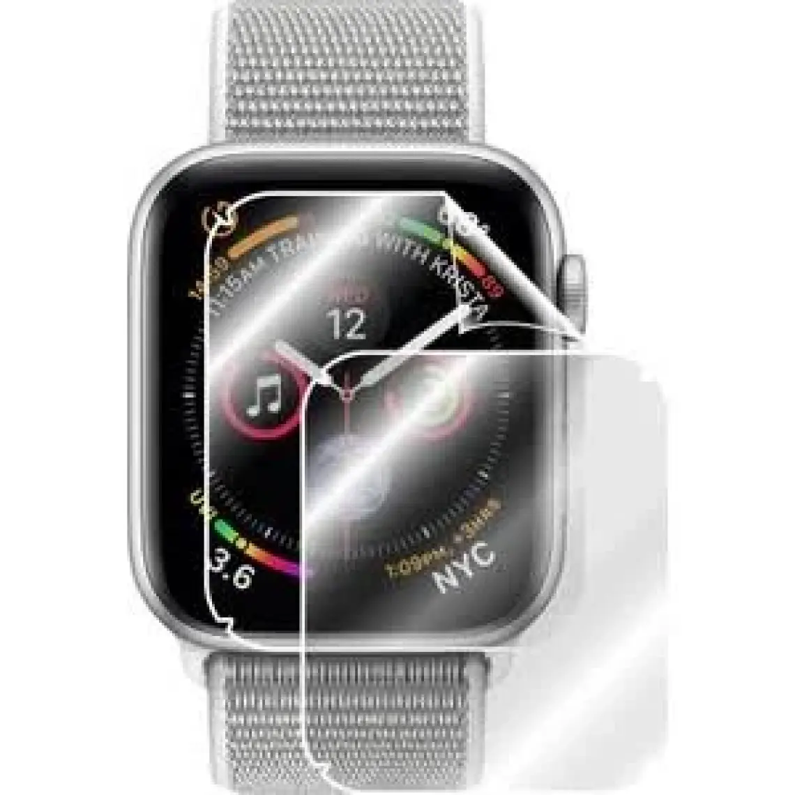 IPG Apple Watch Uyumlu Series 6 (40 mm) Akıllı Ekran Koruyucu (2 Adet)