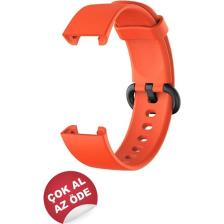 Mimtec Xiaomi Mi Watch Lite Kordon Akıllı Saat Bileklik Kordonu Silikon Kayış Kordon