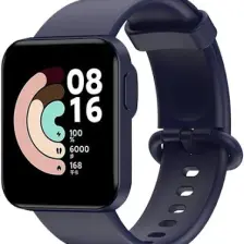 Kyver Xiaomi Mi Watch Lite Silikon Kordon Lacivert