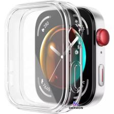 Dexmon Huawei Watch Fit 3 Uyumlu Şeffaf Silikon Kasa ve Ekran Koruyucu