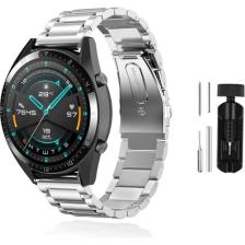 Kip GSM Huawei Watch Gt2 46MM Uyumlu 22MM Kordon Paslanmaz Çelik Metal Kordon Ayarlama Aparatlı