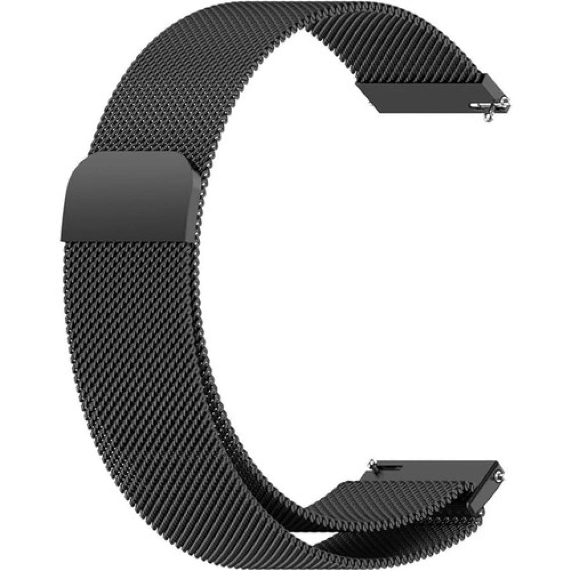 Fibaks Huawei Gt3 - Gt3 Elegant 42MM 20MM Uyumlu Metal Hasır Örgü Mıknatıslı Milano Loop Kordon